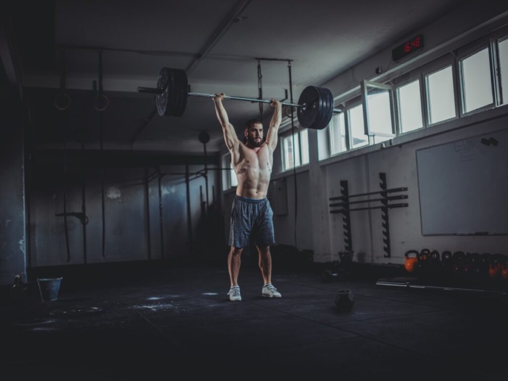 overhead press